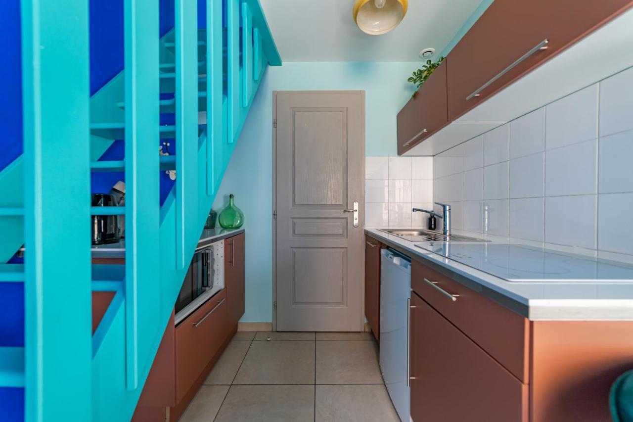 Le Reve Bleu Majorelle - Duplex Sur Les Toits - Une Nuit A Nîmes Dış mekan fotoğraf